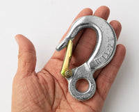 2 pack Sling Hook With Safety Latch  2 Ton WLL  New Rigging Pulley Heavy Duty