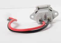 Charger cable adapter harness PC Plug Female 3 prong to quick connector 2 wires
