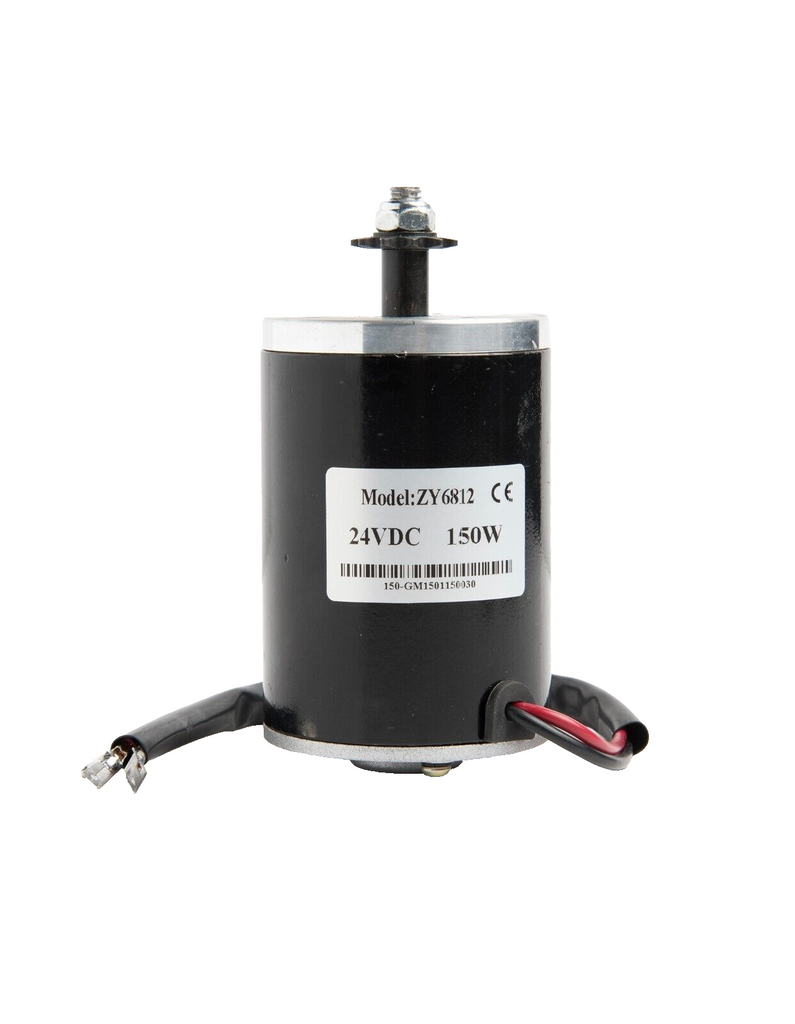 Electric Motor f Razor Scooter 150W 24V ZY6812 150-GM150115 w Chain Sprocket