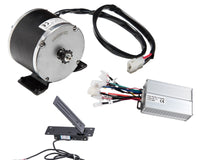 Electric Kart Motor Overvolt Kit Currie base 48V 900W w Controller and Pedal