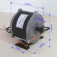 Electric Motor Crazy Cart 500W Watt 36V Volt Razor MY1018E-D XL 11T w Controller