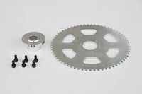 #35 3/8" Pitch 65T Sprocket Chain Wheel Drive w 5/8" Axle Shaft Hub Adapter