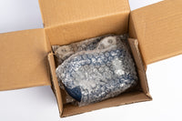 Bow Shackle D-Ring Blue 7/8" w 1" Galvanized Zinc Clevis Screw Pin 14000 lbs