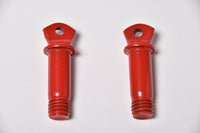 4x 1/2" Bow Shackle Red w Clevis Screw Pin Anchor 2 TON 4400 lbs capacity