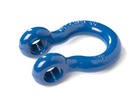 3/4" Blue D-Ring Bow Shackle 10500LB w Blue Plastic noise vibration Protector