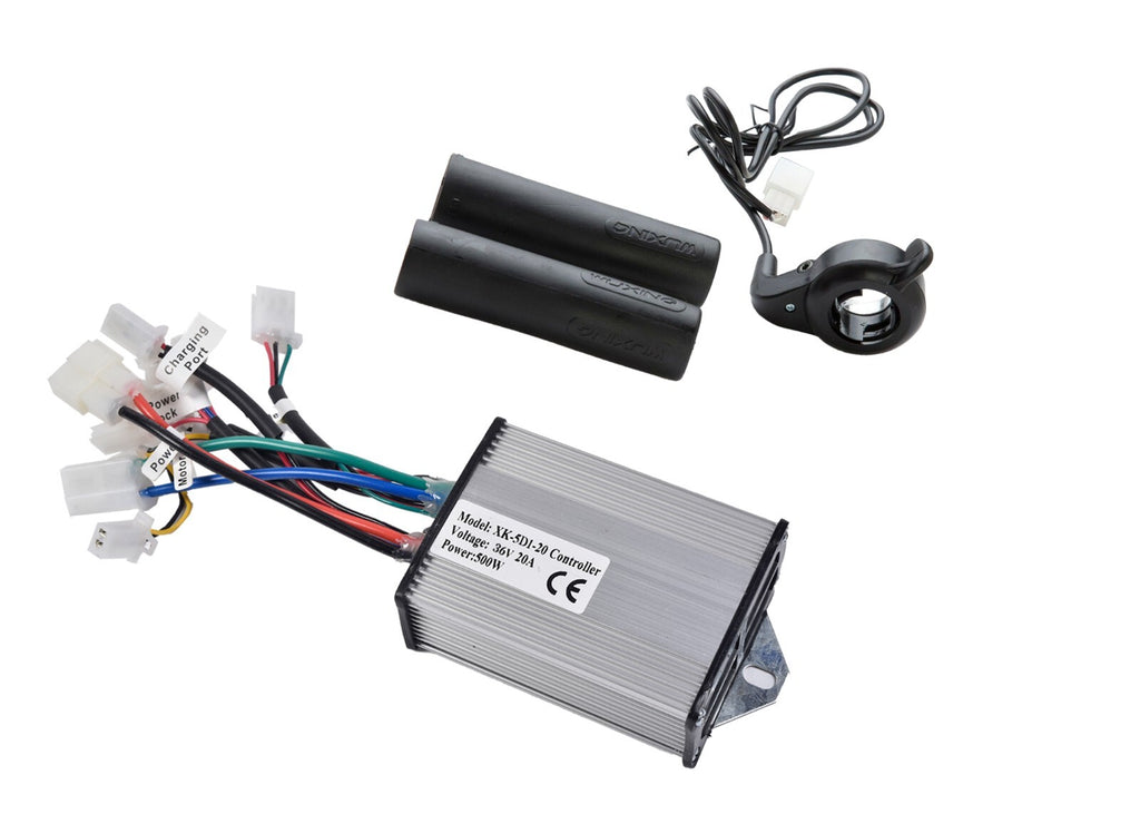 500W High End 36V DC 20A speed control box & Thumb throttle f DC electric motor