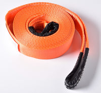 2" 14000lbs Tow Strap 20 ft winch sling 2in 20ft vehicle recovery 2x20 Mud Snow