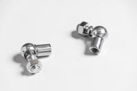 Pair (2 two) 550 lbs lambo door shocks for vertical hinge w ball joints fittings