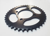 Sprocket drive gear chain wheel #420 41T 4 hole w Free ratchet Hub 1" adapter