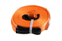 2" 14000lbs Tow Strap 20 ft winch sling 2in 20ft vehicle recovery 2x20 Mud Snow