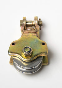 4xWire Rope No Hook Pulley Block 2Ton Swivel Eye Hoist Hook Snatch Anodized