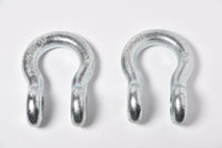 7/8" Bow Shackle D-Ring Zinc Plated w Black 1" Clevis Screw Pin 14000 lbs New