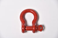 2x 1/2" Bow Shackle D-Ring w Clevis Screw Pin Anchor 2 TON 4400 lbs capacity