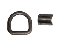 6x D Ring Weld On Tie Down 5/8" Flatbed Truck Trailer Chain Ratchet Strap Cargo