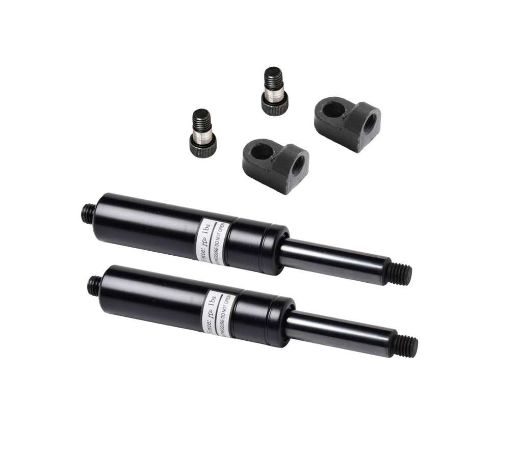 2x 550lbs Lambo door shock f vertical hinge lamborghini w L fitting & Bolt