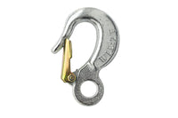 Sling Hook With Safety Latch  2 Ton WLL  New Rigging Pulley Heavy Duty