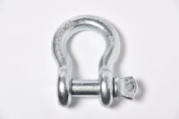 8x 3/8" Bow Shackle D-Ring w Clevis Screw Pin Anchor WLL 1 TON 2200 lbs capacity