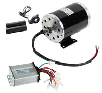 500W 24 V Electric Go-Kart 1020 Motor w Base+Reverse Control Box+Thumb Throttle