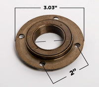 Sprocket Chain Drive 54T T8F 8mm w Axle Axel Shaft Hub Free Wheel 1" Adapter