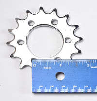 #410 1/2" Pitch 16T Sprocket 6 hole fix Drive w keyed Axle Shaft Hub Adapter DIY