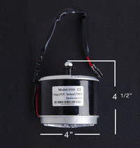 350W 24V DC electric motor kit w Speed controller+Pedal Foot Throttle+Key Lock
