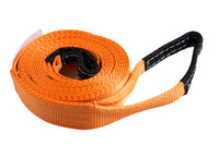 2" 14000lbs Tow Strap 20 ft winch sling 2in 20ft vehicle recovery 2x20 Mud Snow