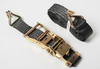 4x Ratchet Strap 1.5"x15' 4000lb J Hook Heavy Duty Tie Down Cargo ATV UTV 1.5x15