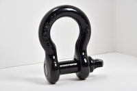 4x BLACK 3/4" Bow Shackles D Ring Screw Pin Jeep CJ Off-Road Anchor Bow 4 3/4TON