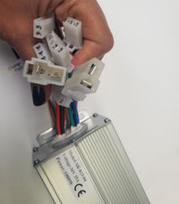 Electric Kart Motor Overvolt Kit Currie Face 36V 900W w Controller Reverse Pedal