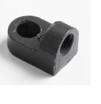 700Lb 7.5" shock w End Bushing, bearing and L-Fitting w bolt on f vertical hinge