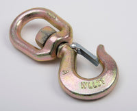 10 Pack Swivel Eye Hook G70 w Latch 5/8" Alloy Steel 2Ton Hoist Lifting Rigging