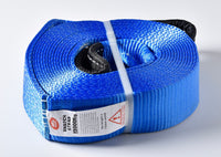 20ft 4WD SUV Truck Winch Recovery 10T Kit Tow Strap+Pulley+Bow Shackle+Bag