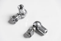 Pair (2 two) 600 lbs lambo door shocks for vertical hinge w ball joints fittings