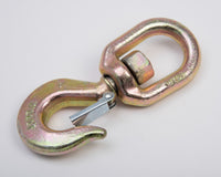 4 Swivel Eye Hook 2 Ton Hoist Lifting Rigging G70 w Latch 5/8" Alloy Steel Crane