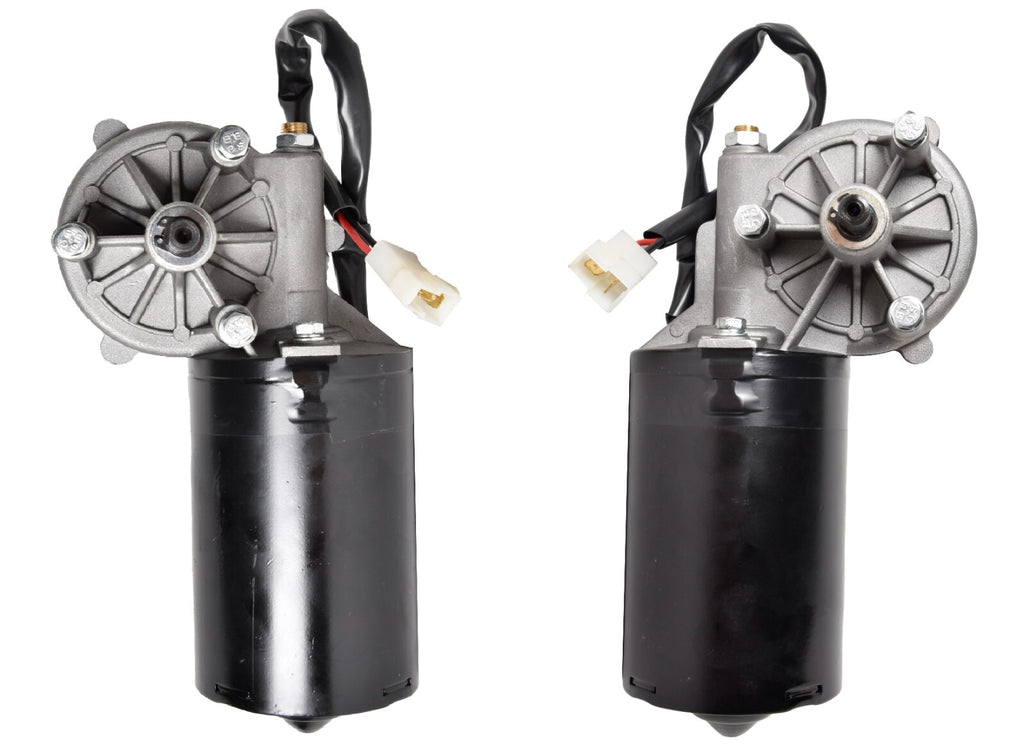 Left & Right Reversible Electric Worm Gear Motors 12V 100W Wiper 35 RPM Torque