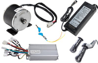 Electric Scooter GoKart Motor Kit Currie 48V 900W Base Controller Pedal Charger