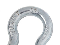 3/4" Galvanized D-Ring Bow Shackle 10500LB w Blue noise vibration Protector