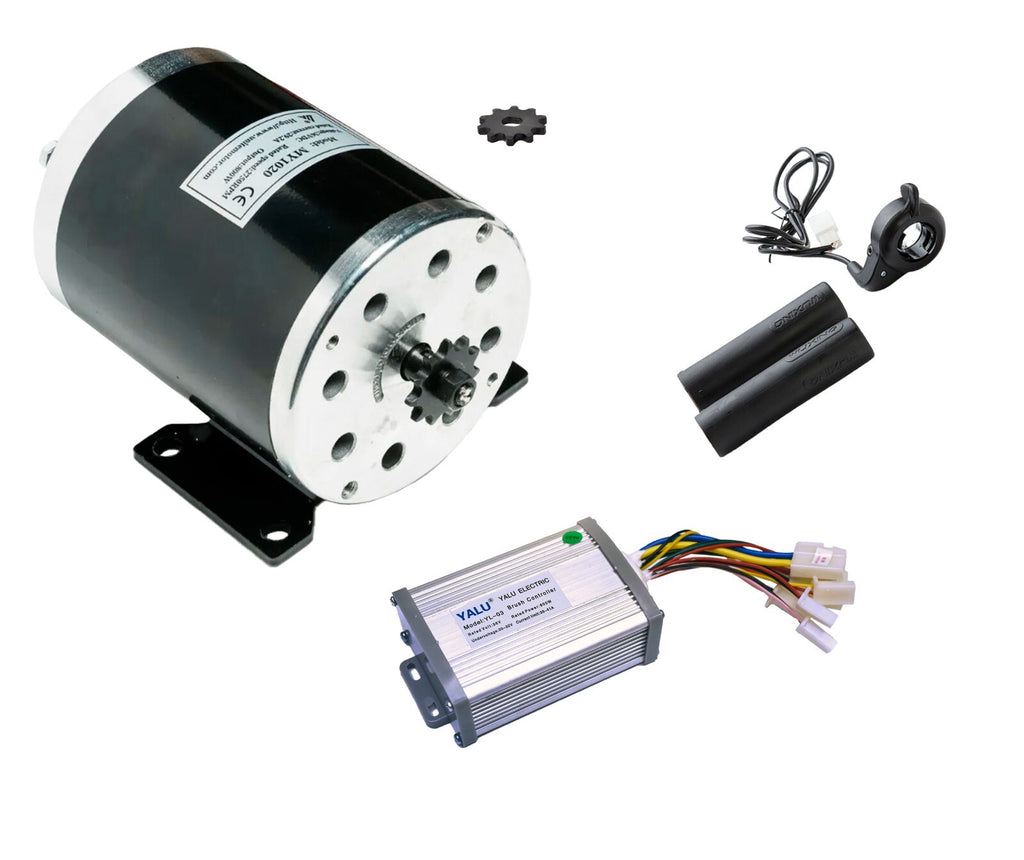 #35 800W 36V MY1020 electric motor w base+Speed control+Thumb Throttle f GoKart