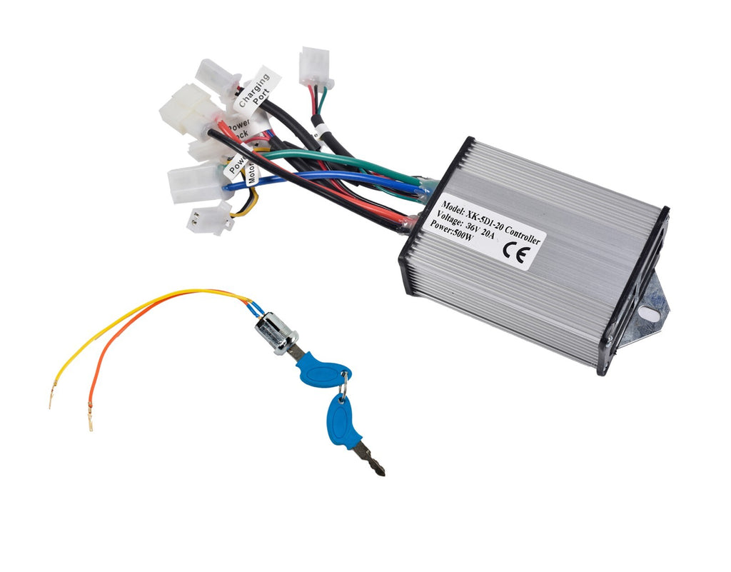 500 W 36V  XYD speed control Module+KeyLock Switch f electric brush motor