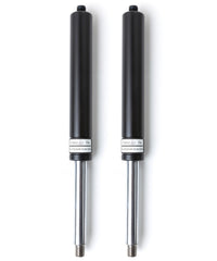 Pair lambo door shocks 11" 650 lbs w end fittings ball joints Mustang 94-04
