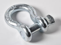 3" 26000 lbs 12T Tow Strap 20ft winch off-road recovery+Galvanized Shackles 3x20