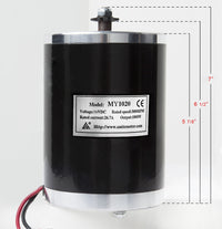 UNITE MY1020 35.6A 1000W 36V electric motor w Base  f scooter GoKart w Controlle