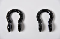 10x 1/2" Black Bow Shackle w Clevis Screw Pin Anchor 2 TON 4400 lbs capacity