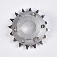 #410 1/2" Pitch 16T Sprocket 6 hole fix Drive w keyed Axle Shaft Hub Adapter DIY