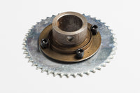 #25 55T 4 hole Sprocket chain drive gear f rear wheel GoKart Scooter w 13/16 hub