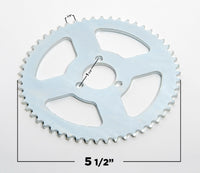 #T8F 8mm 54T 3 hole Sprocket chain drive gear f rear direct wheel GoKart Scooter