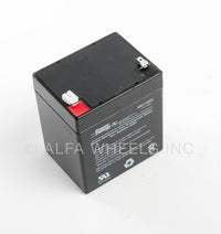 2 (two) Batteries 12 V 5 AH SLA f UPS, alarm, electric scooter, gokart bicycle
