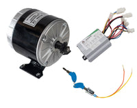 Electric Motor 350 W 36 V 36V Go-kart 1016 kit w speed controller & key switch