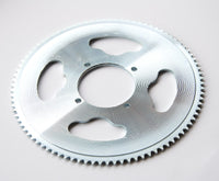 Sprocket chain wheel drive gear rear roller #25 89T 4 hole GoKart w 7/8" Hub