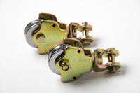 4xWire Rope No Hook Pulley Block 2Ton Swivel Eye Hoist Hook Snatch Anodized